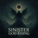 Sinister God Rising single cover