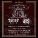 Flyer of supporting Countless Skies & As the Sun Falls